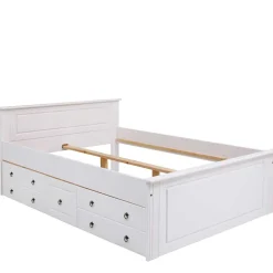 Holz Doppelbett Sadanos