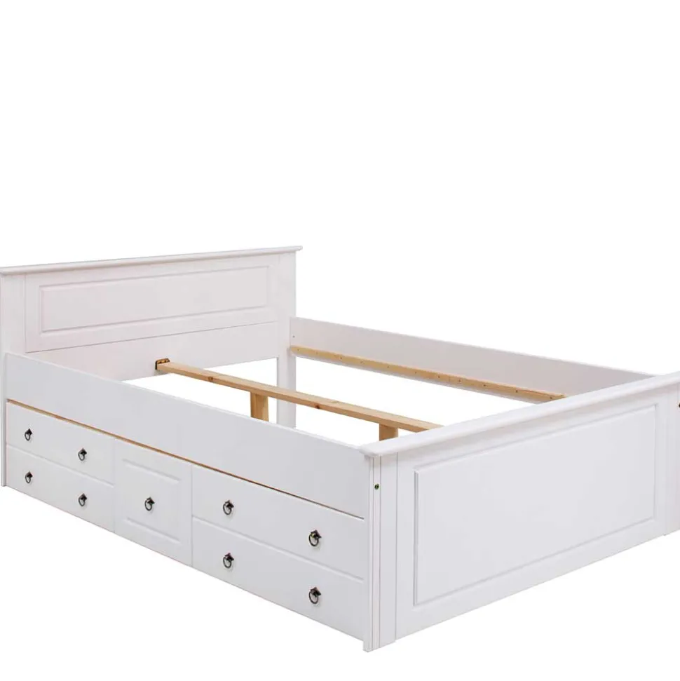Holz Doppelbett Sadanos