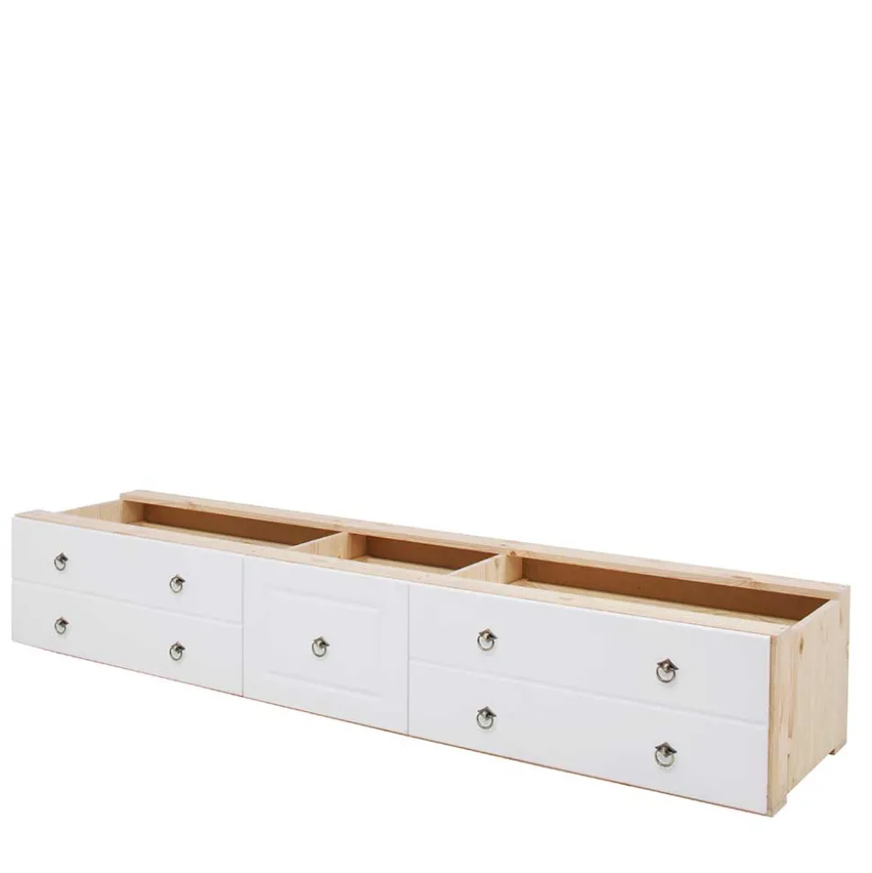 Holz Doppelbett Sadanos