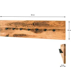 Holz Garderobenleiste Voyage