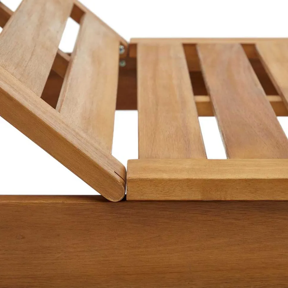 Holz Gartenliege Tephanion