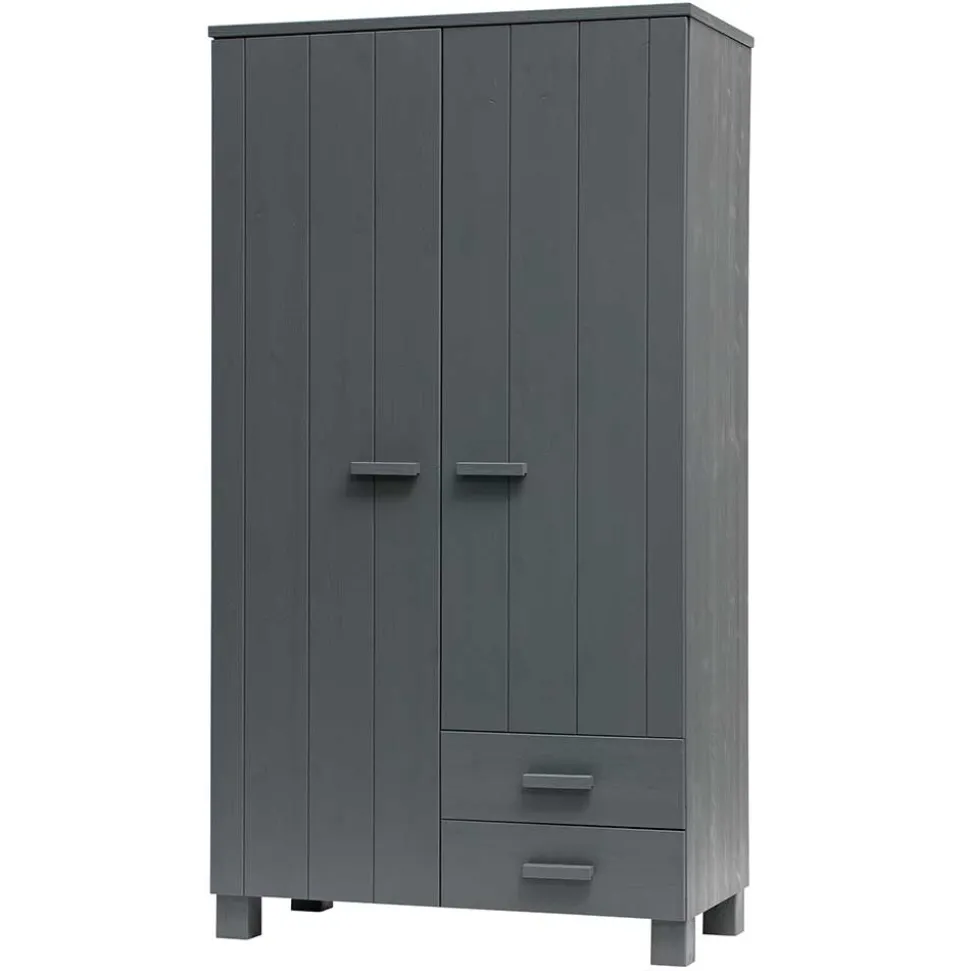 Holz Kleiderschrank Chalina