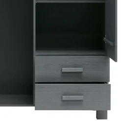 Holz Kleiderschrank Chalina