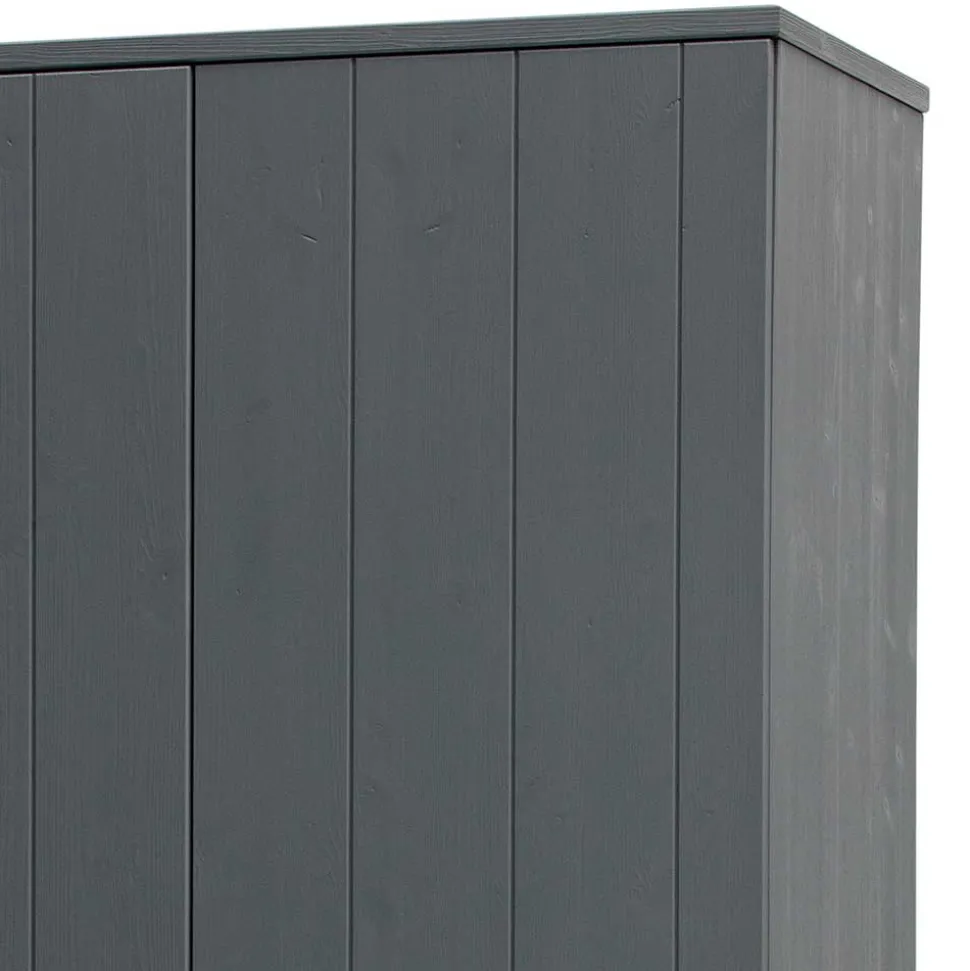 Holz Kleiderschrank Chalina