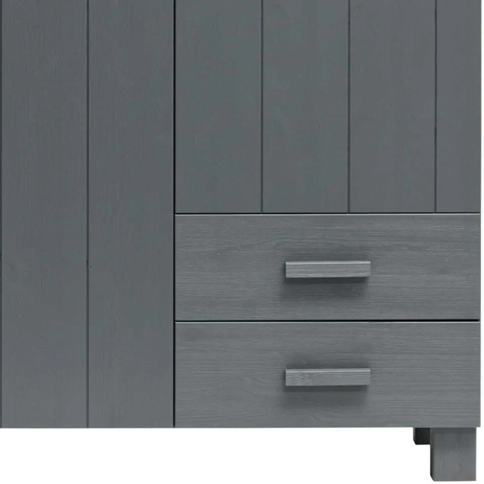 Holz Kleiderschrank Chalina