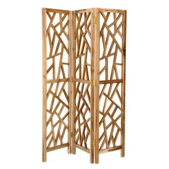 Holz Paravant Adendras