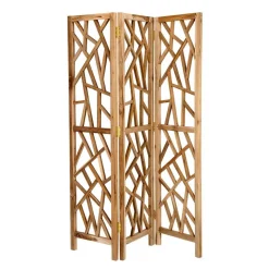 Holz Paravant Adendras