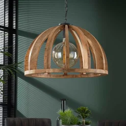 Holz Pendelleuchte Levandro