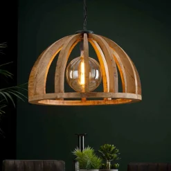 Holz Pendelleuchte Levandro