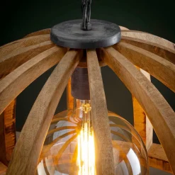 Holz Pendelleuchte Levandro
