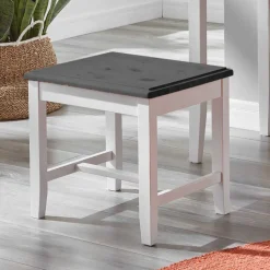 Holz Sitzhocker Boulogne