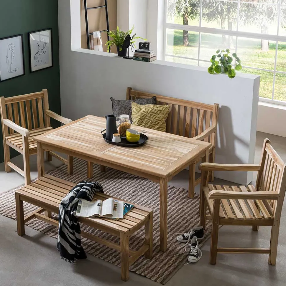 Holz Terrassensitzgruppe Spadarius
