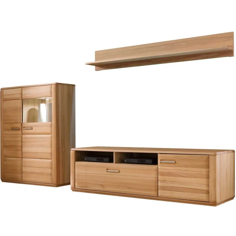 Holz Wohnwand Phelix