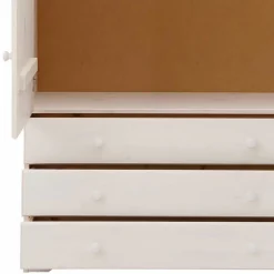 Holz Wäscheschrank Vreya