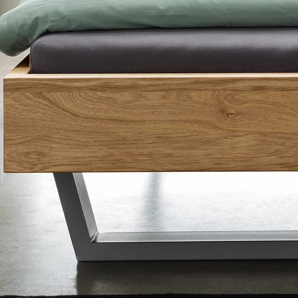 Holzbett Wildeiche Snaucia