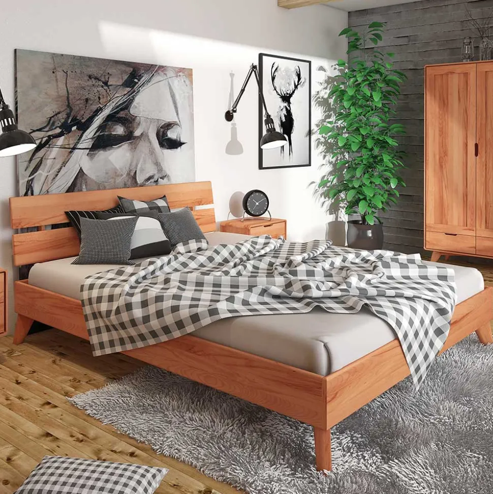 Holzbettgestell Stenov