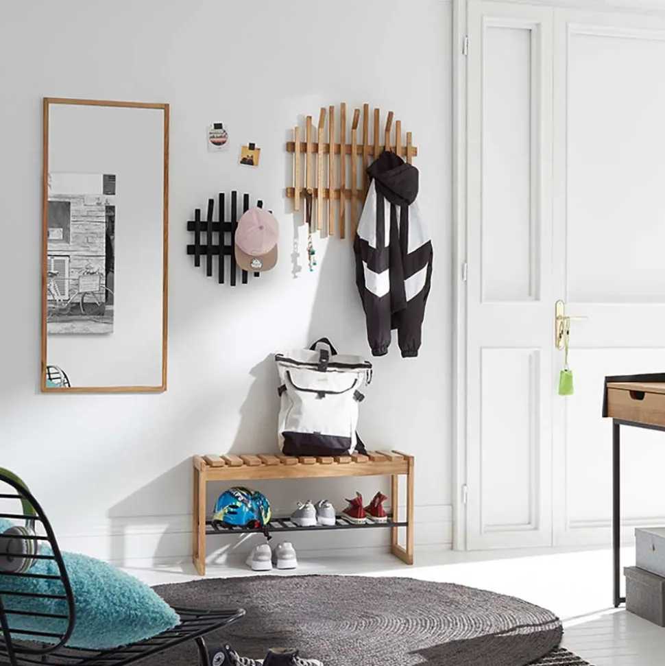Holzgarderobe Hooka
