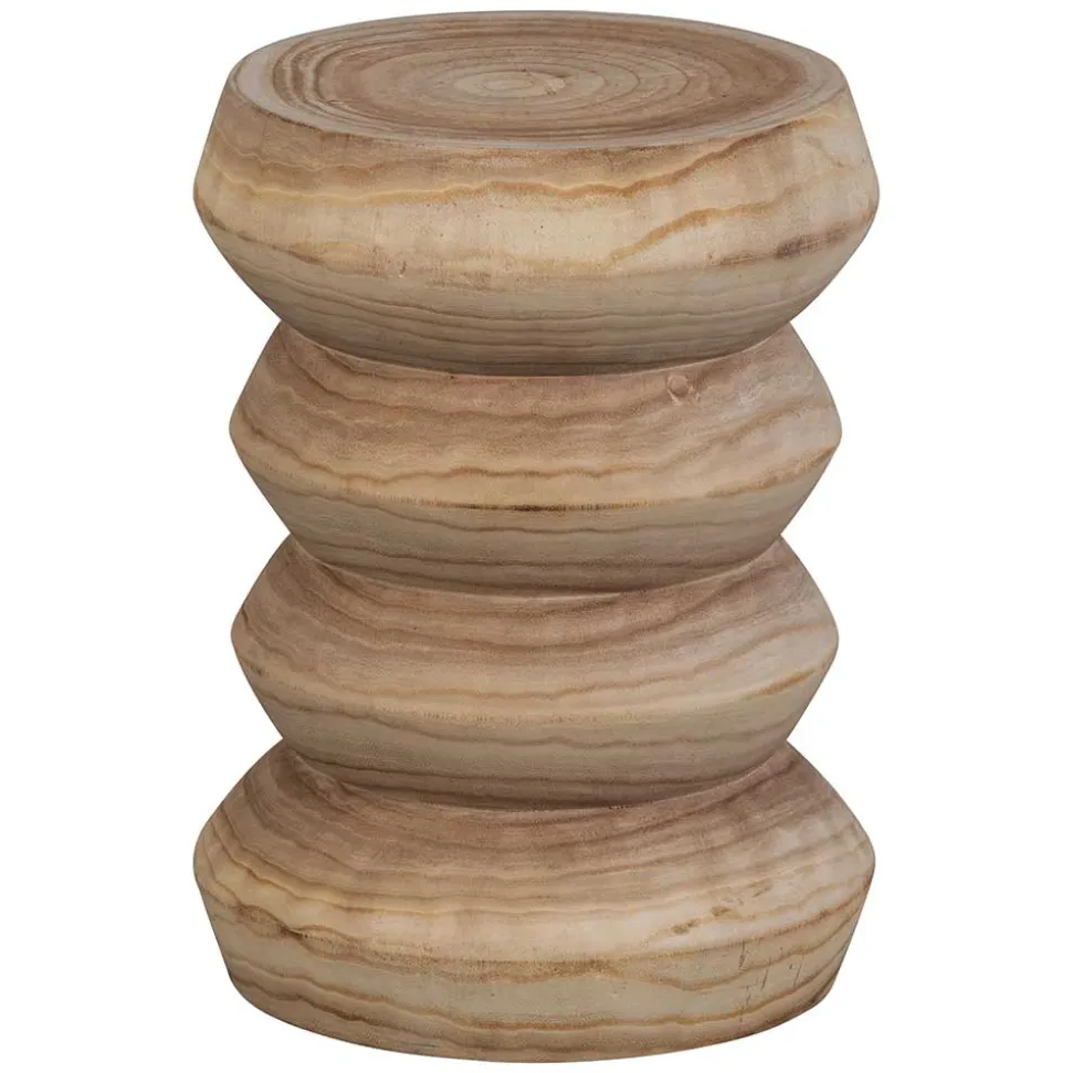 Holzhocker rustikal Shoko