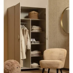 Holzkleiderschrank Malitoya