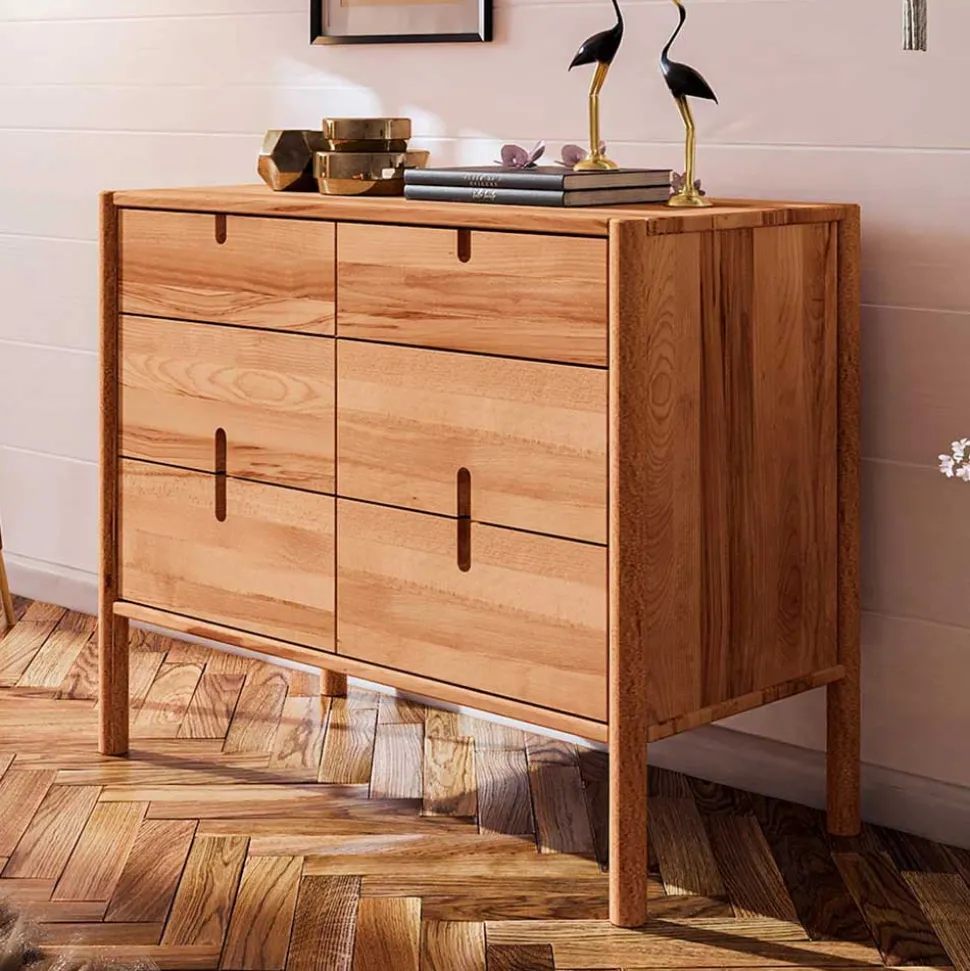 Holzkommode mit Schubladen Artjes