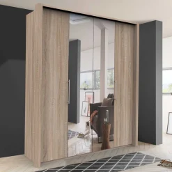 Holzoptik Kleiderschrank Gehvonda