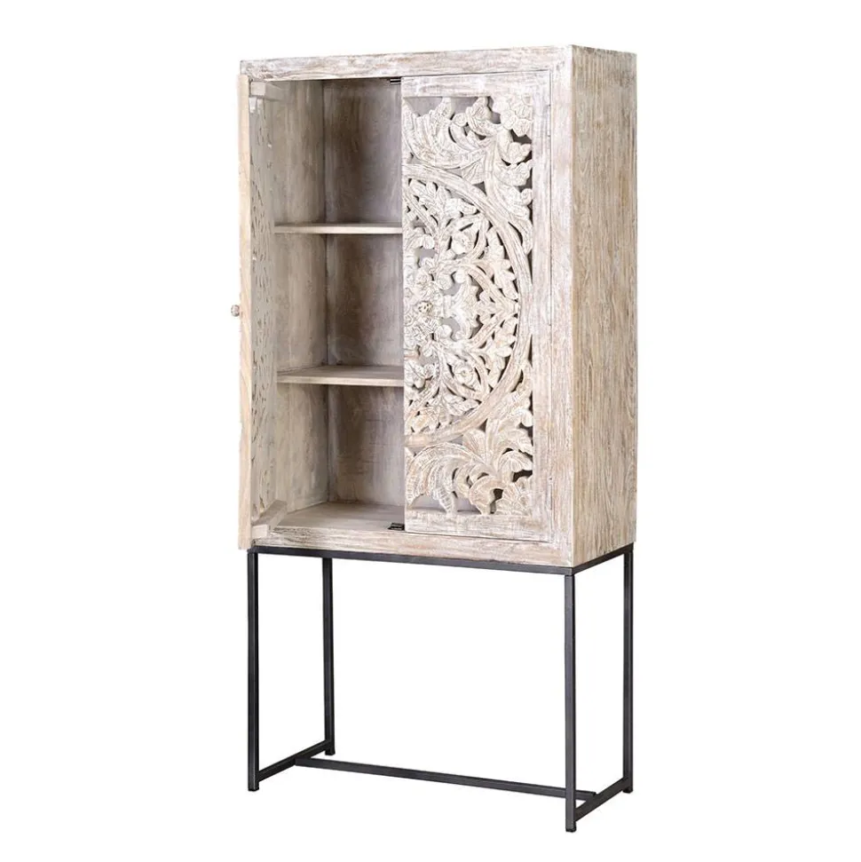 Holzschrank massiv Annatto