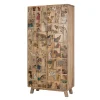 Holzschrank massiv Caveira