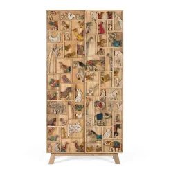 Holzschrank massiv Caveira