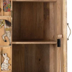 Holzschrank massiv Caveira
