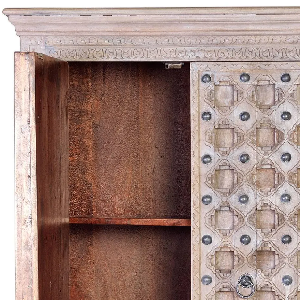 Holzschrank massiv Emra