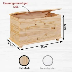 Holztruhe Jayden