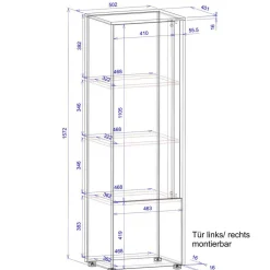 Home Office Aktenschrank Uzniana