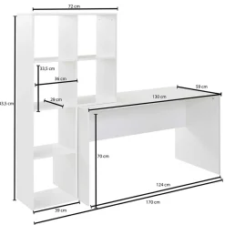 Home Office Schreibtisch Conory