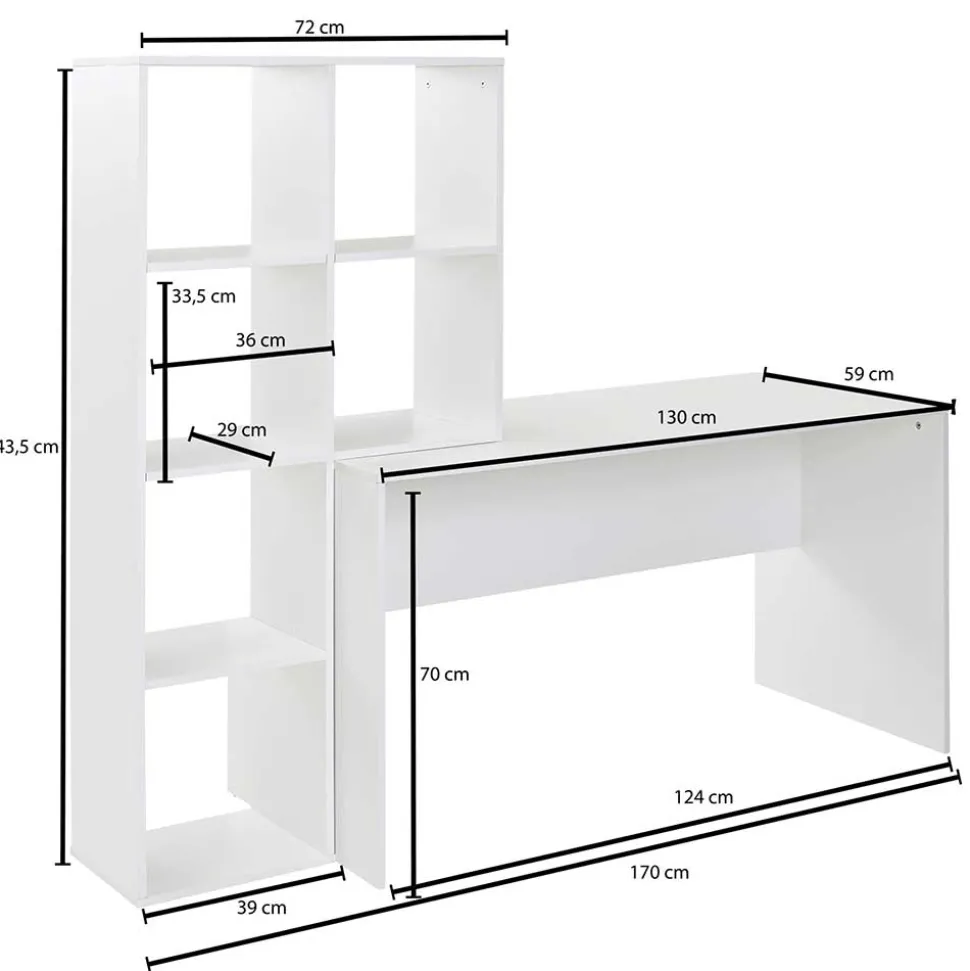 Home Office Schreibtisch Conory