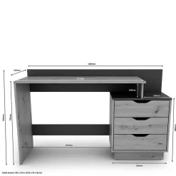 Home Office Tisch Ramia