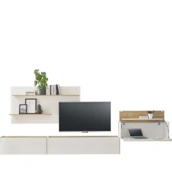 Home Office Wohnzimmerwand Rascian