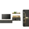 Homeoffice mit Schränken Uzniana
