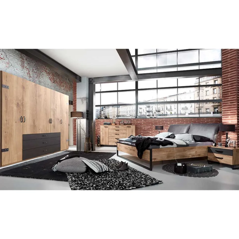 Industrial Schlafzimmer Set Onlina