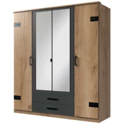 Industriestil Kleiderschrank Melcian