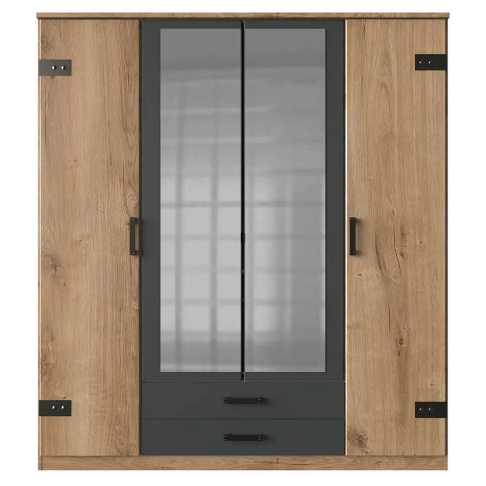 Industriestil Kleiderschrank Melcian