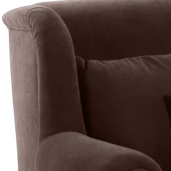 Kaminsessel braun Pandau