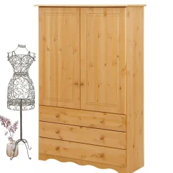 Kiefernschrank Genuria