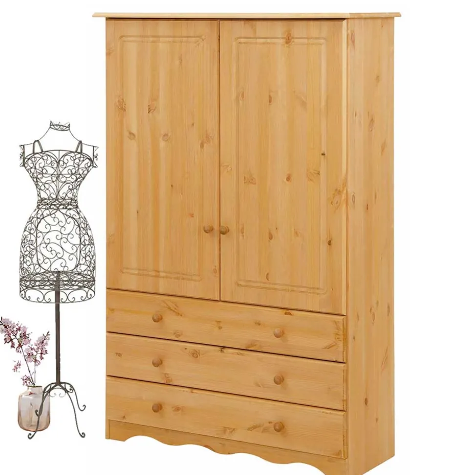 Kiefernschrank Genuria