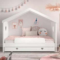 Kinder Einzelbett weiß Ciomore