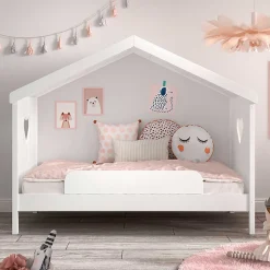 Kinder Einzelbett weiß Ciomore