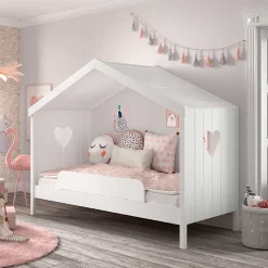 Kinder Einzelbett weiß Ciomore