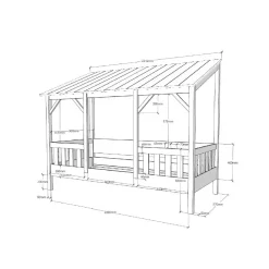 Kinderbett Japanna