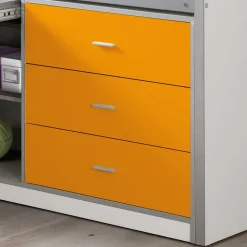 Kinder-Hochbett Orange