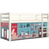Kinderzimmer Halbhochbett Mint