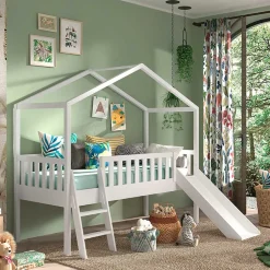 Kinderzimmerbett in Hausform Levirenas
